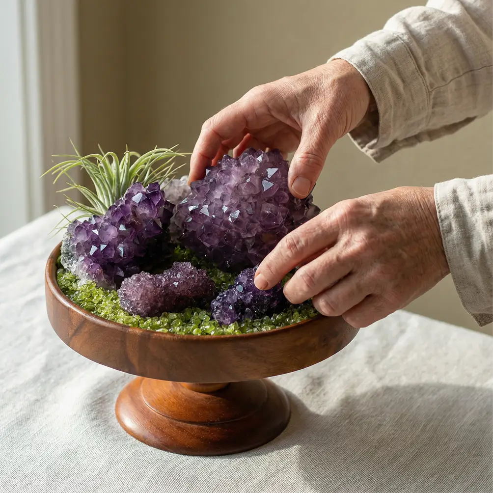 Natural Still | The Crystal Garden Sanctuary Kit