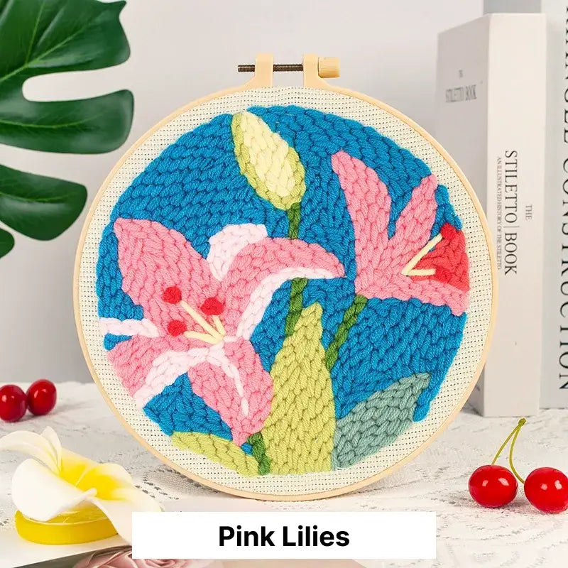 The Floral Stitches DIY kit