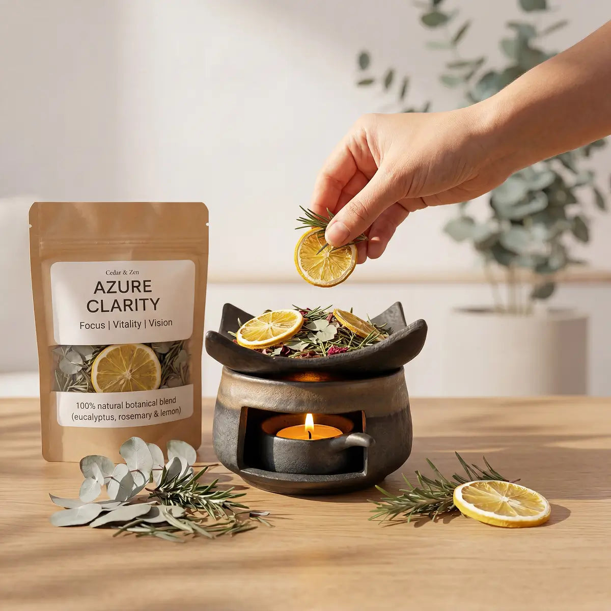 Nature’s Aromatherapy Azure Clarity Herbal Bundle (Clarity Edition)