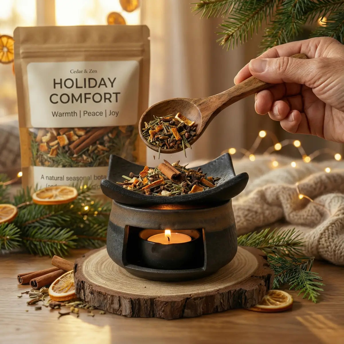 Holiday Comfort Seasonal Herbal Blend (Limited Edition)
