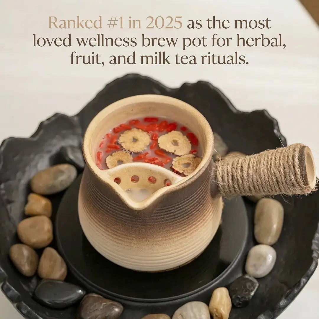 Botanical Wellness Brew Pot