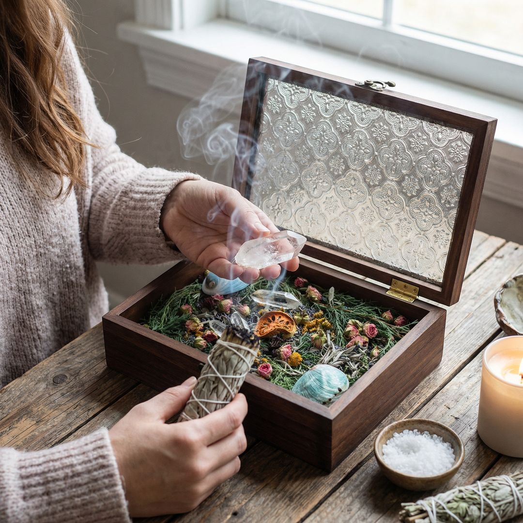 The 5 Elements Ritual Set: Awakening Crystals Edition