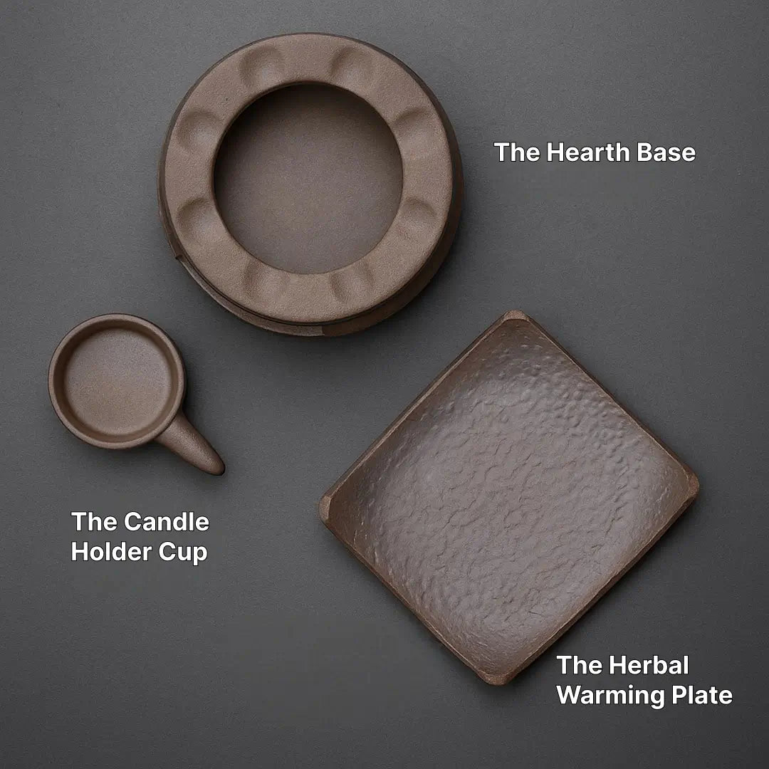 Replacement Essentials – Bowl, Base, and Herb Spoon